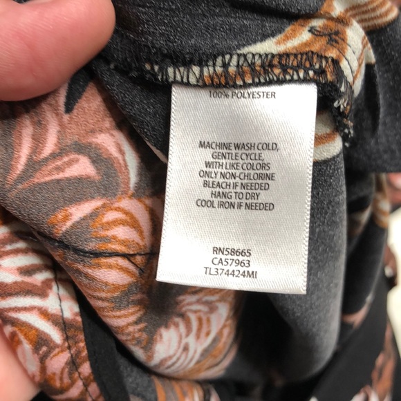 Leith | Pants & Jumpsuits | Leith Heigh Waisted Wide Leg Floral Pants 